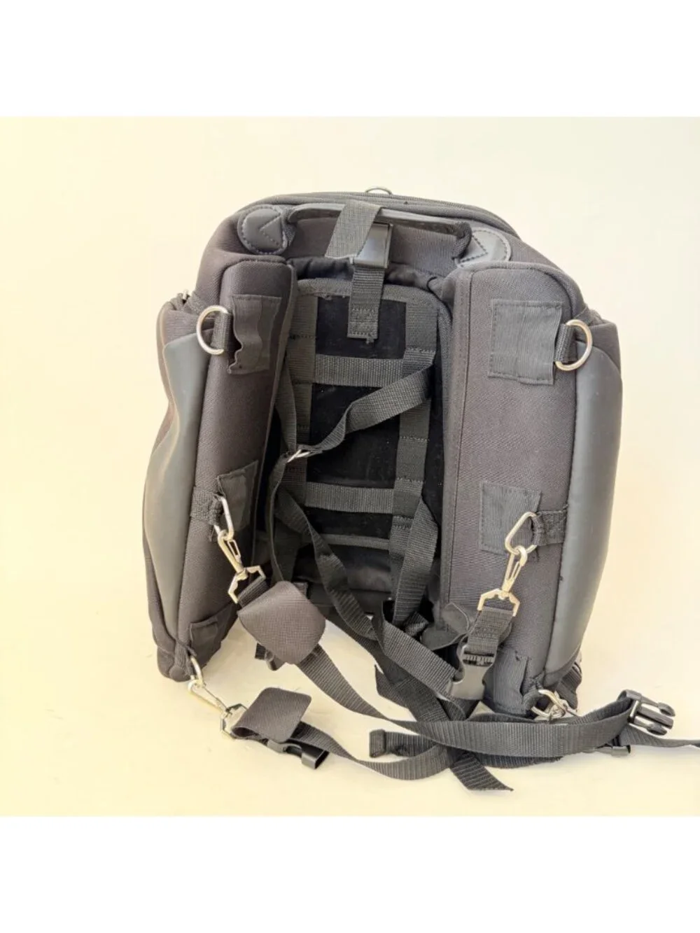 Saddlemen Tunnel Tail Bag Motorcycle Luggage Black Storage Travel Bag